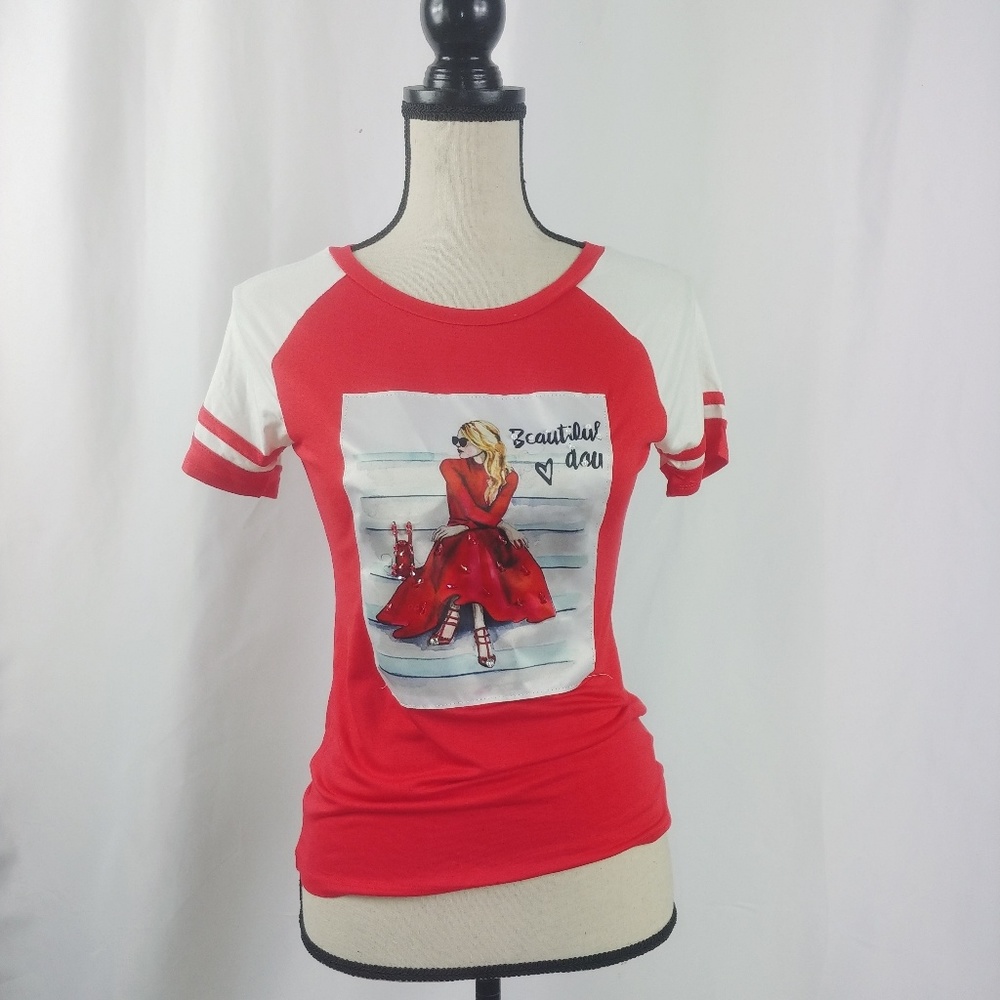 Beaitiful day T Shirt NWOT